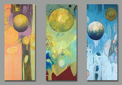 Dafen Oil Painting on canvas abstract -set166